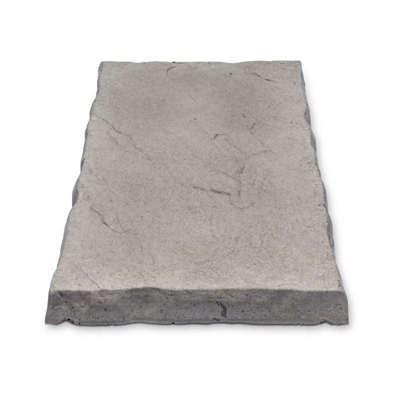 Riven Grey Flat Coping Stone - 600mm x 300mm x 40mm