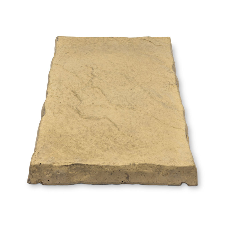 Riven Sandstone Flat Coping Stone - 600mm x 300mm x 40mm