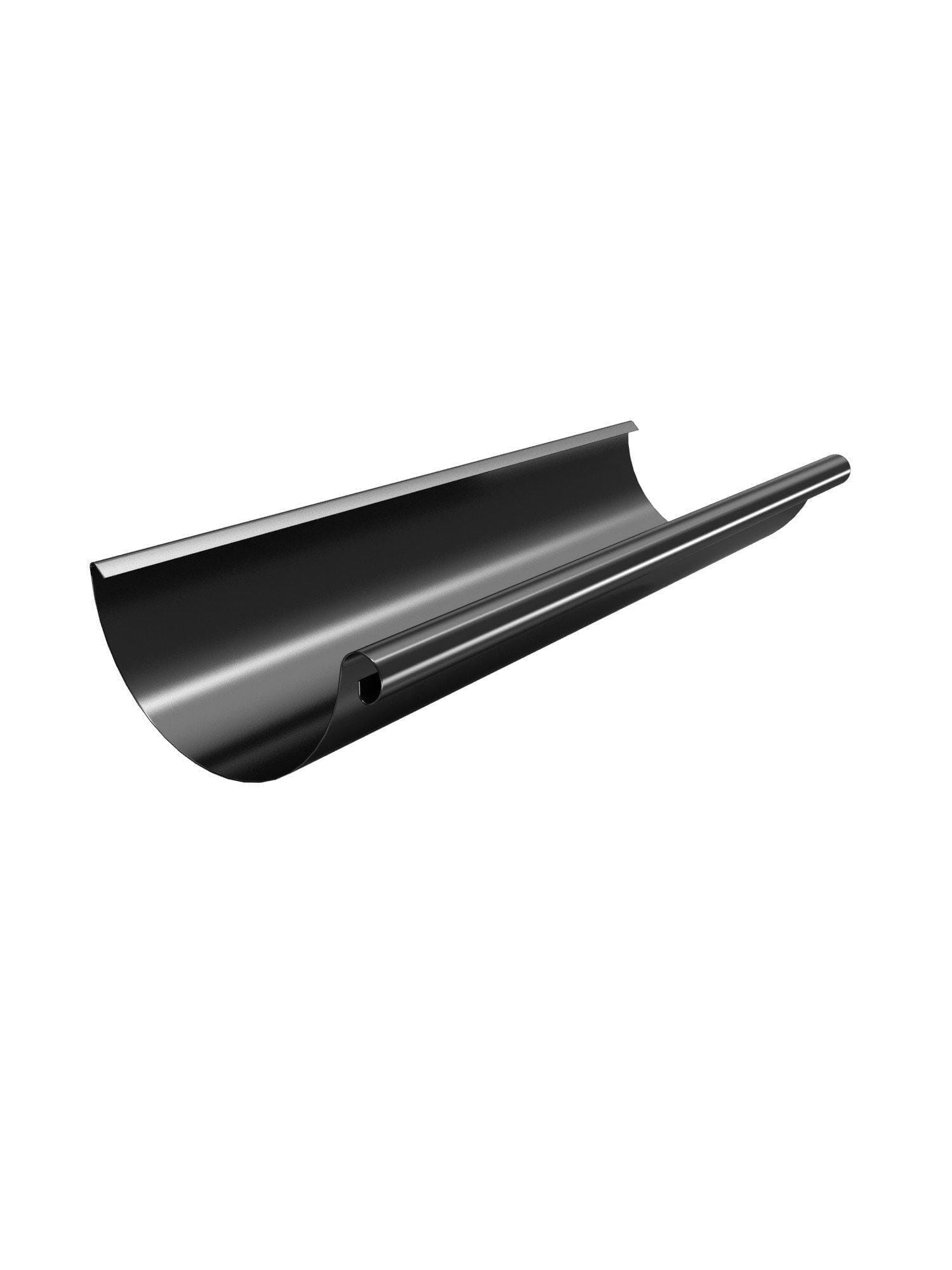 RoofArt Black Steel Guttering 125mm