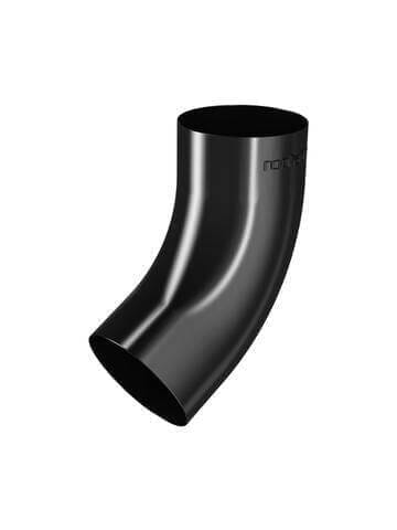 RoofArt Black Steel Guttering Pipe Bend 87mm