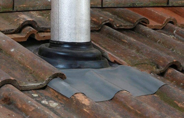 Seldek Nu-Lead Roof Flashing 175 - 330mm Black EPDM DNL108B