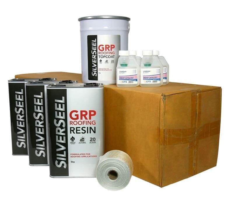 Silverseel Fire Rated Single Layer Fibreglass Kit - 600g CSM