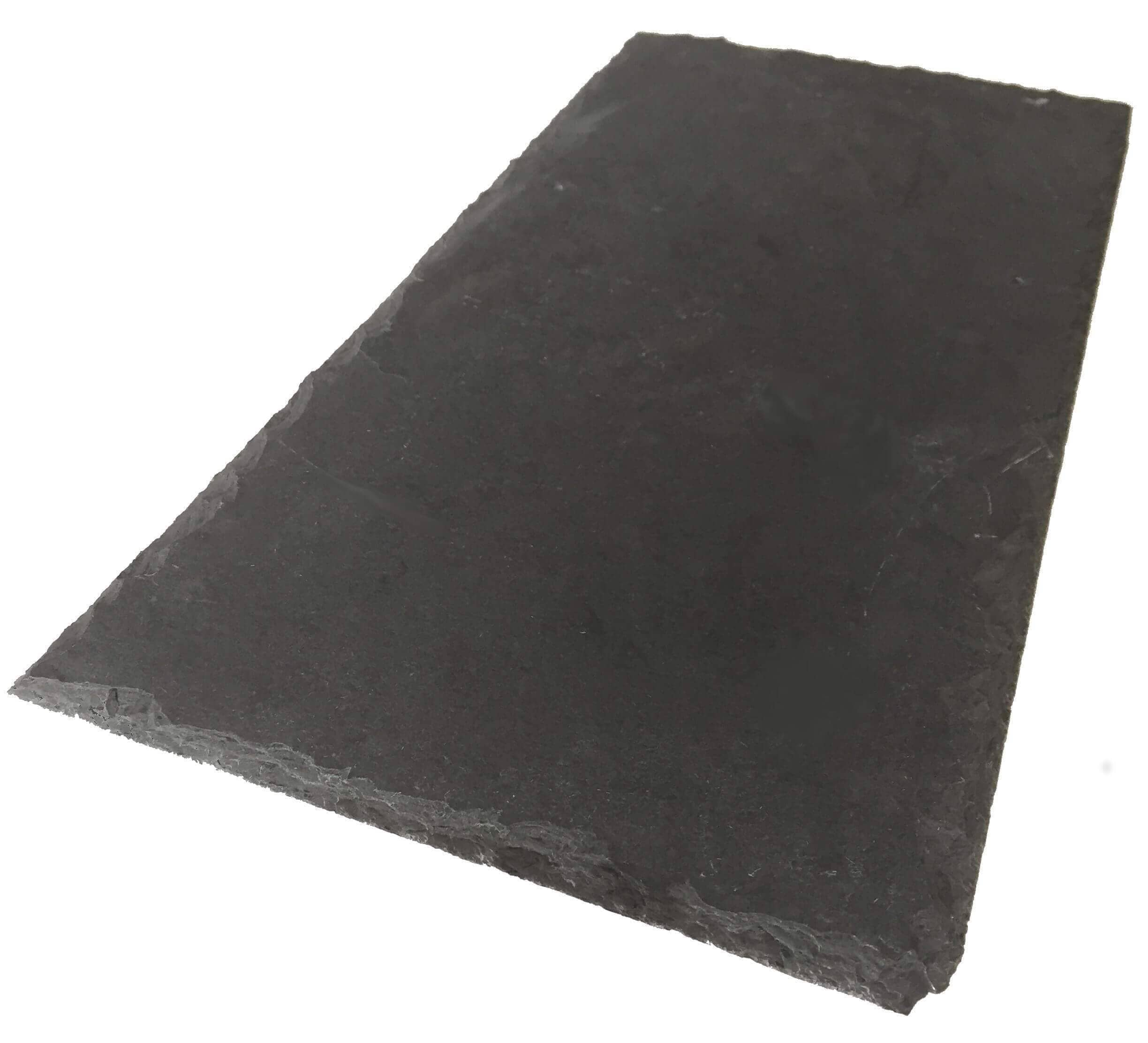 Sobrano Natural Brazilian Slate Roof Tiles Dark Grey/Graphite - 600mm x 300mm