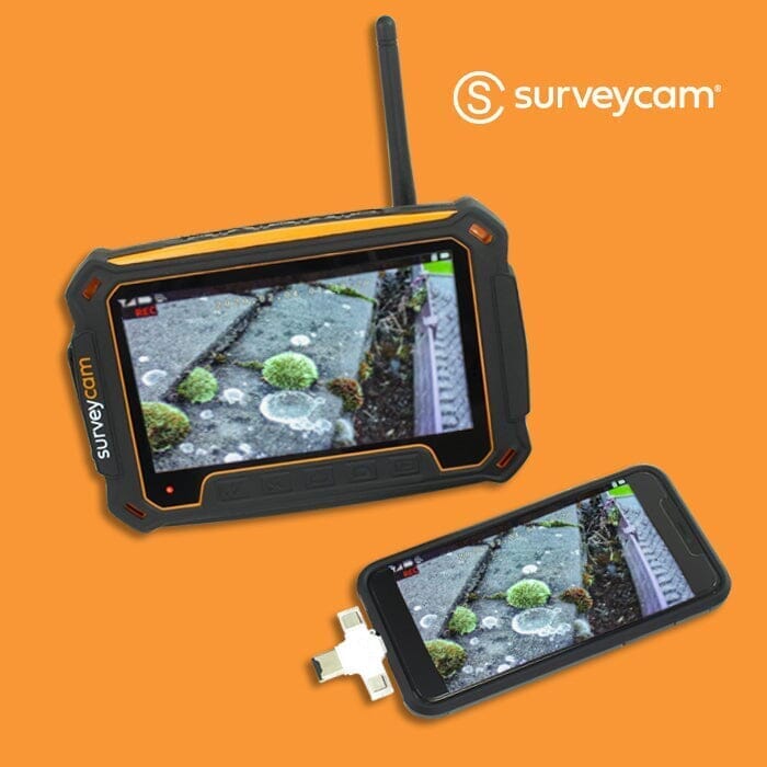 SurveyCam Inspection System For Gutters and High Level Inspection