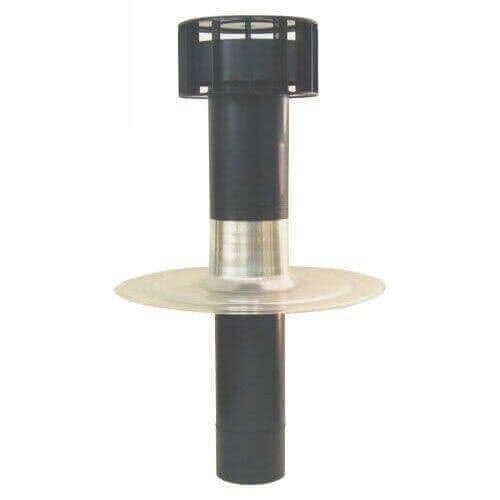 Ubbink OFT-1 Flat Roof Vent/Terminal for EPDM - 166mm