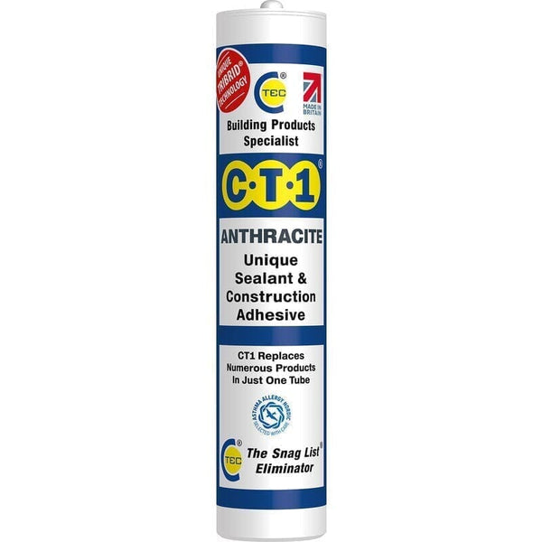 Unique CT1 Sealant & Construction Adhesive 290ml - Anthracite