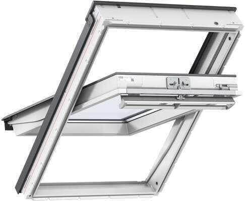 VELUX GGL - White Painted Centre Pivot Roof Window