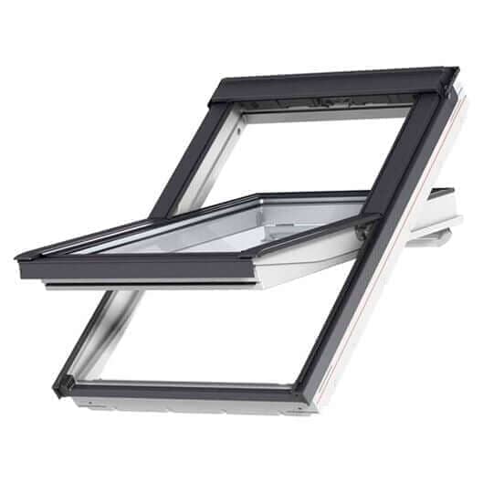 VELUX GGU - White Polyurethane Centre Pivot Roof Window