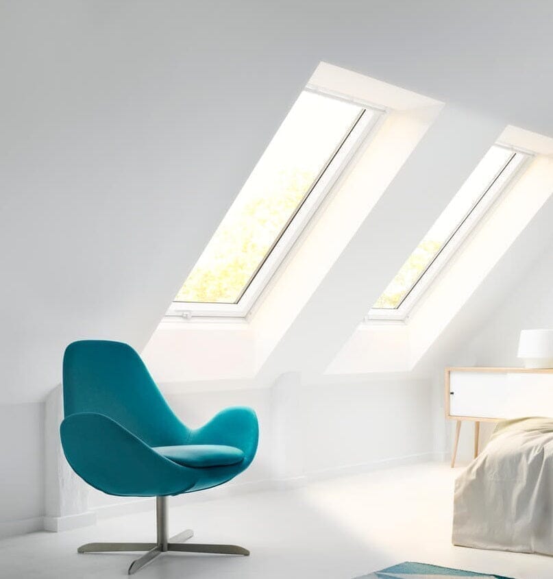 VELUX GPL White Painted Top Hung Window