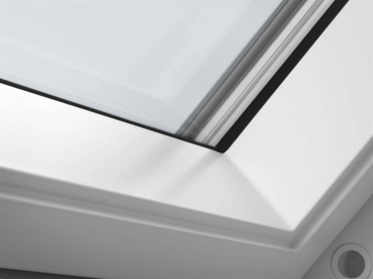 VELUX INTEGRA GGU - White Polyurethane Electric Centre Pivot Roof Window