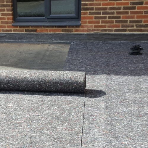 Wallbarn 300gsm Recycled Polyester Geotextile Fabric For Green Roofs 1m wide