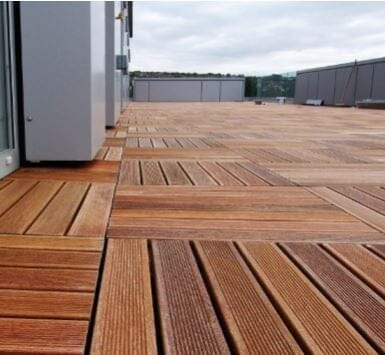 Wallbarn IPE Real Wood Decking Tile