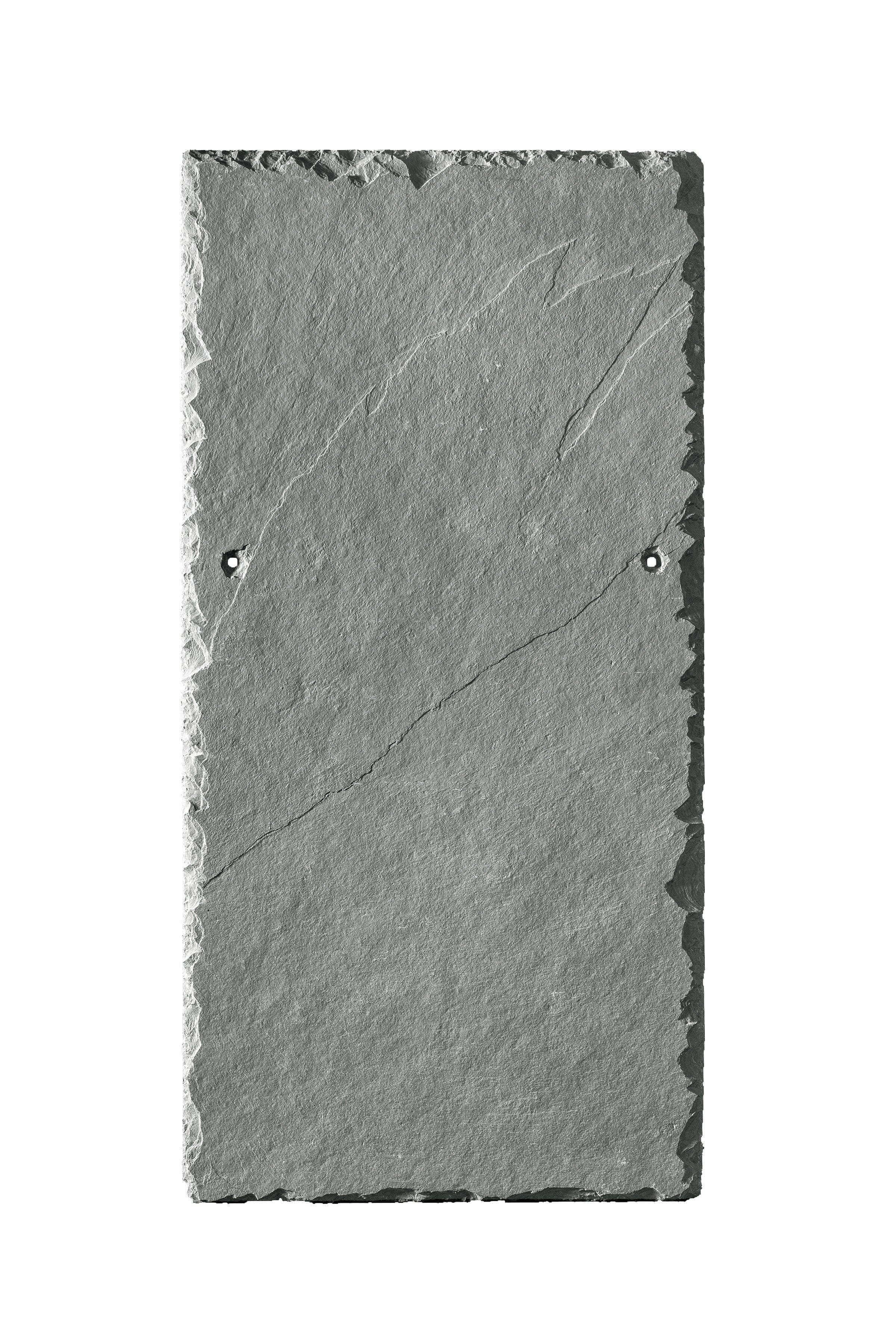 Westland Natural Brazilian Slate Roof Tile Grey/Green - 400mm x 200mm