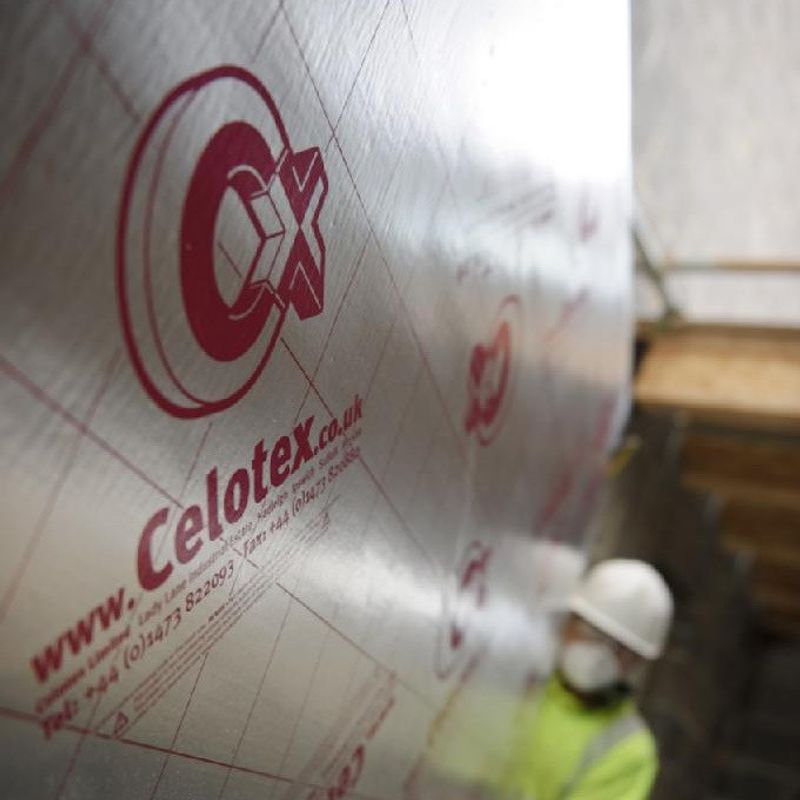 Celotex Insulation Board 1.2m x 2.4m x 75mm