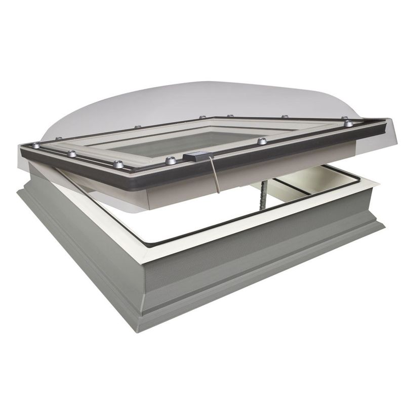 FAKRO Double Glazed Manual Opening Flat Roof Dome