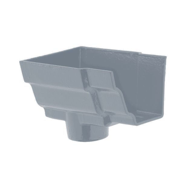 Hargreaves Foundry Premier Cast Iron 65mm H16 Internal Gutter Dropend